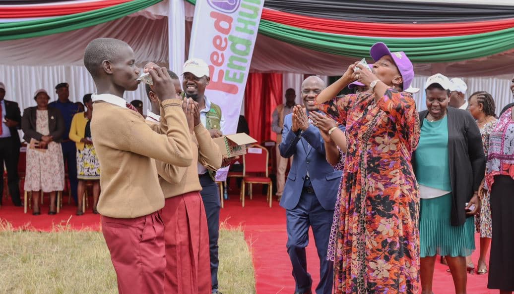 First Lady Rachel Ruto Expands School Milk Program to Nakuru
