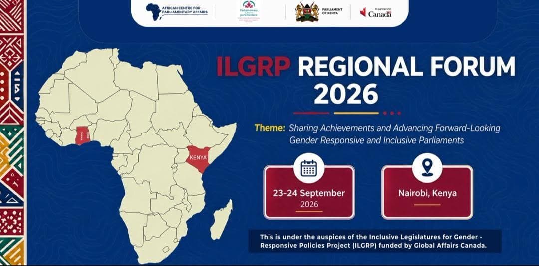 Parliament to host regional forum on gender, inclusivity