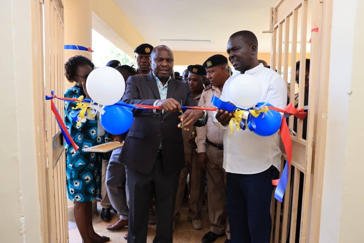 Koskei opens Navakholo Police Headquarters, DCC office in Kakamega