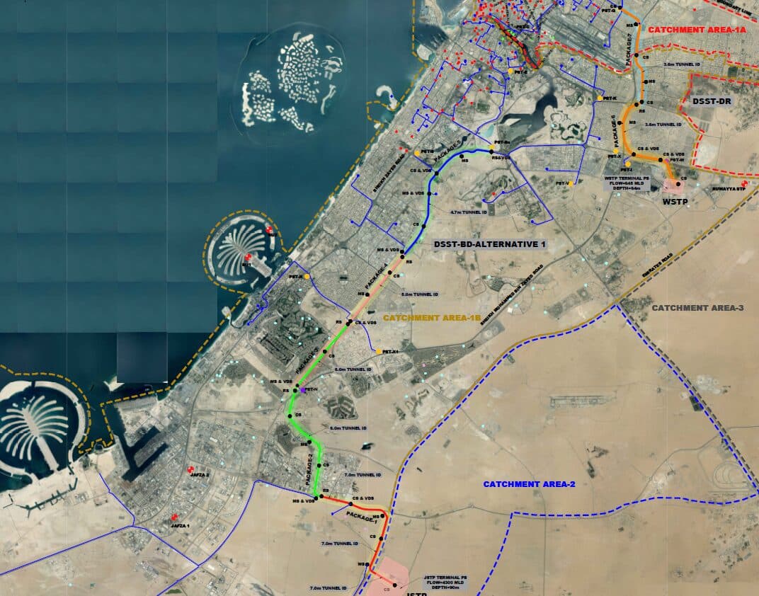 $22bn Dubai Strategic Sewerage Tunnels Scheme Makes Headway as Dubai Awards Key Package Contracts