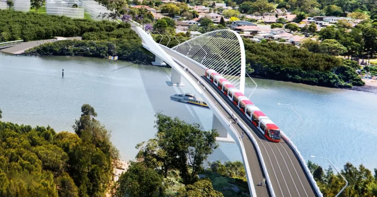 After 7 years, the New South Wales Parramatta Light Rail Stage 2 Finally Receives $1.3 Billion Budget