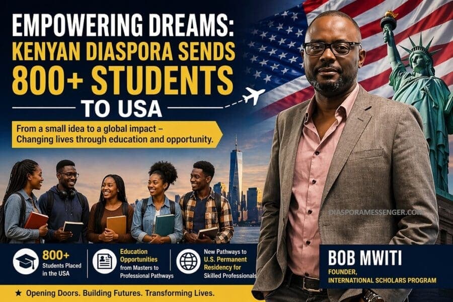 How Kenyan Diaspora Transformed 800 Students’ Futures in US