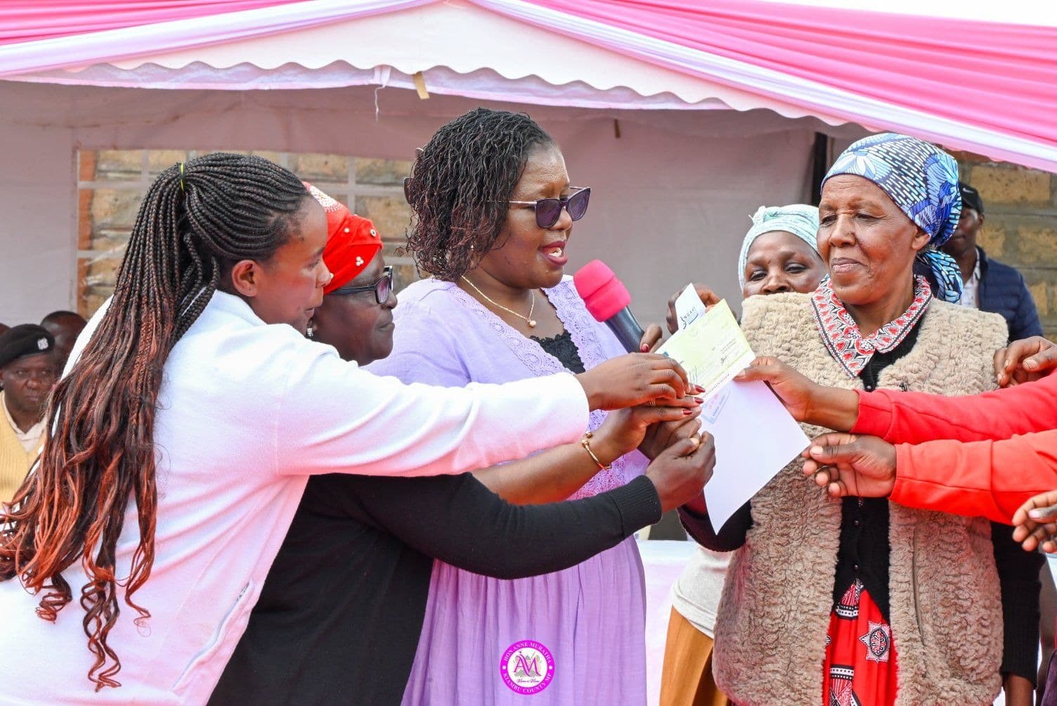 NGAAF disburses empowerment support to groups in Lari Constituency
