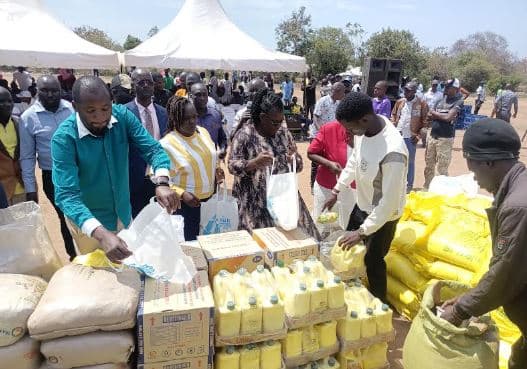 150 public examination centres in Nyatike-Migori receive food aid