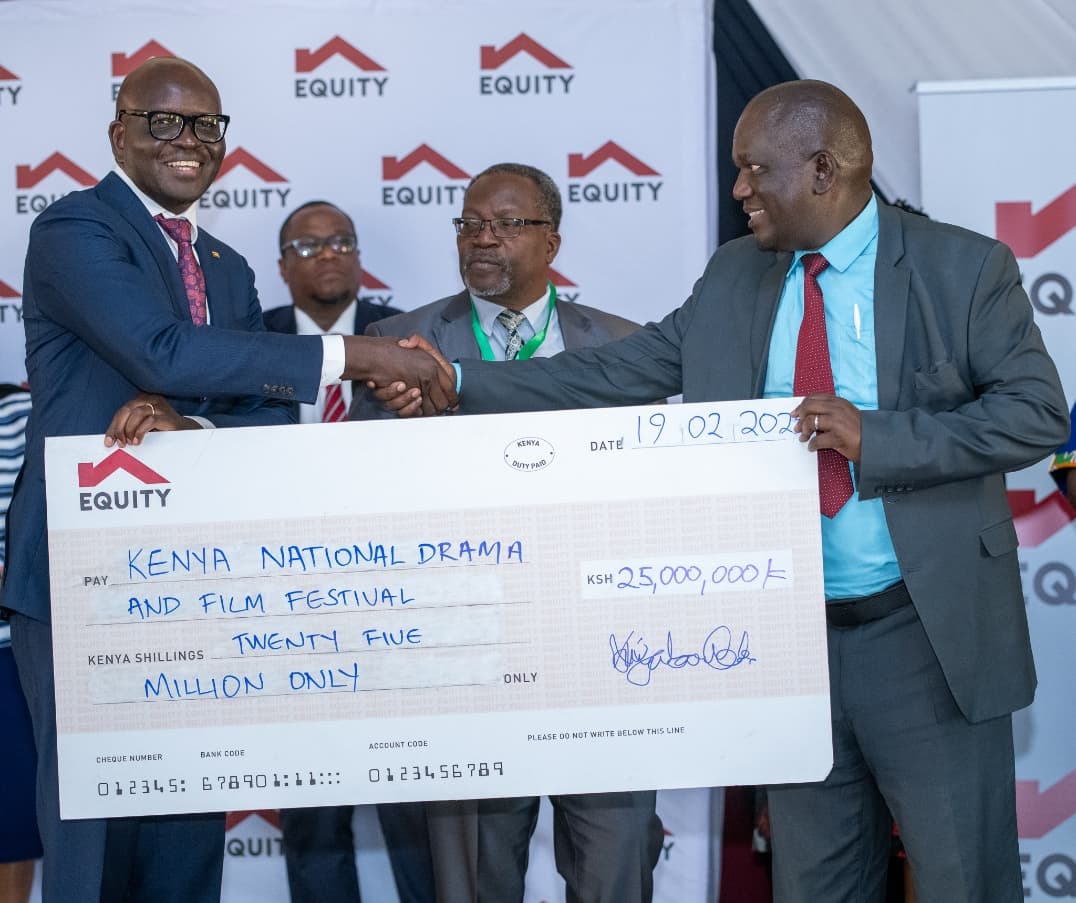 Equity Bank partners with Kenya National drama and film festival to empower young creatives