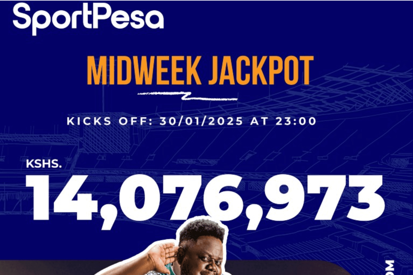SportPesa Midweek Jackpot increases to Kshs 14 million – Your chance to win big!