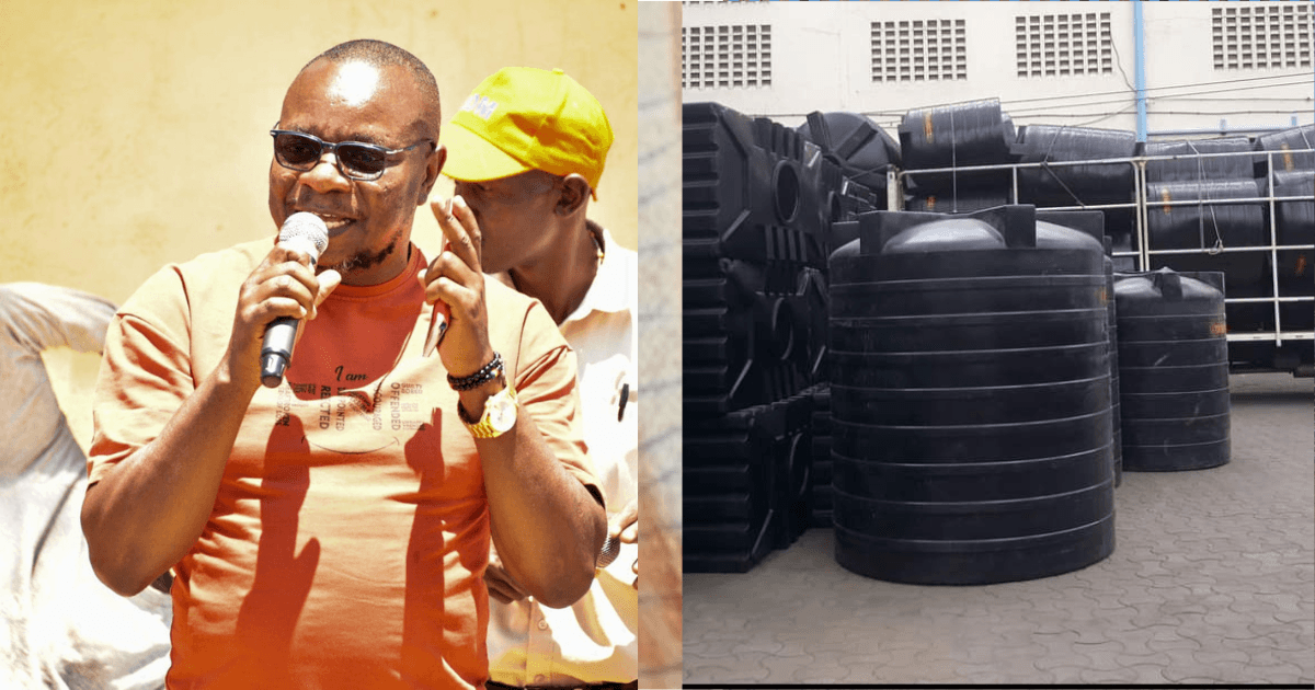ODM Director of Communications Philip Etale conned Sh 24k after buying water tank online