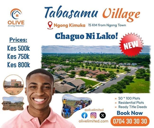 Olive LTD: Helping Kenyans to own homes at affordable payments