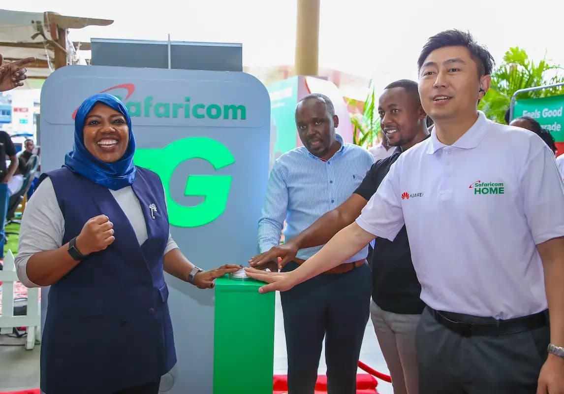 Safaricom 5G Routers Now Available Through Naivas