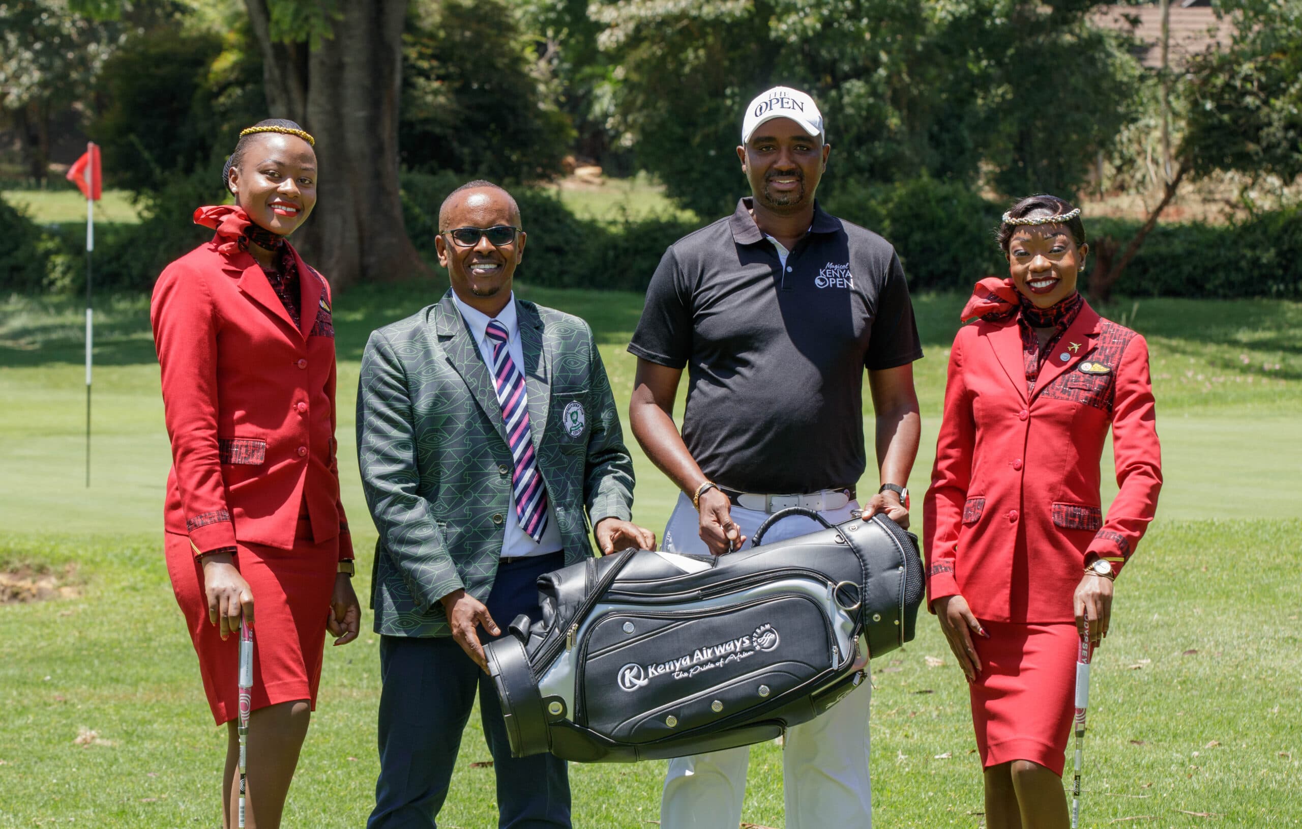 Kenya Airways is the official airline of the Magical Kenya Open 2025