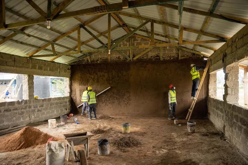 Marking 100 Years, Mantrac Kenya Invests in Finishing Classrooms