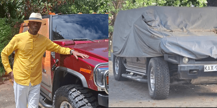 Raila Odinga Junior Unveils His Late Father’s Restored Hummer