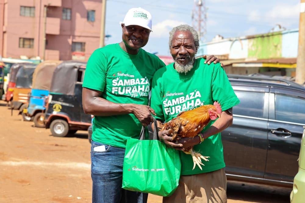 Safaricom sambaza furaha caravan kicks-off in Mt. Kenya