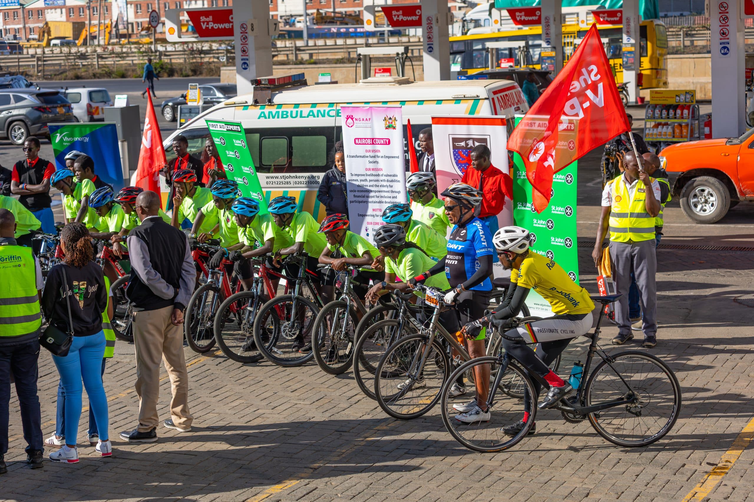 13 Starehe Boys set off for final leg of 1,100-kilometre charity bikeathon