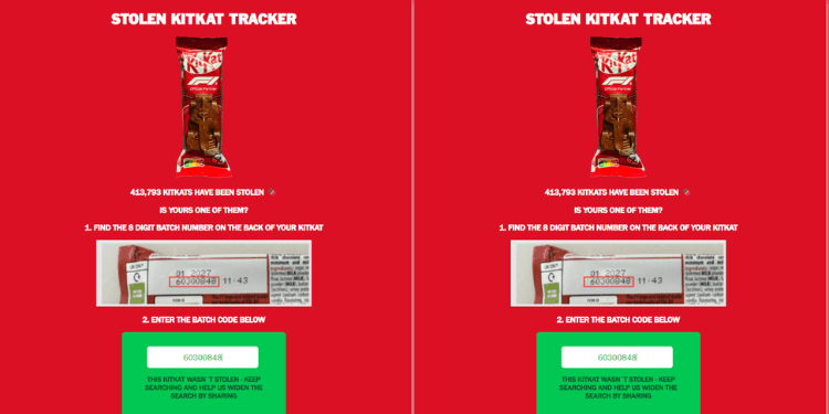 How to Check if Your KitKat is Part of the Stolen Chocolates