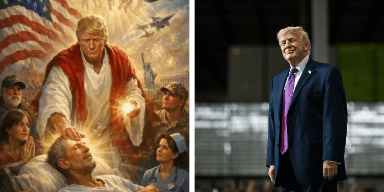 Doctors Don’t Have Glowing Hands: Catholic Priest Links Trump’s Jesus-Like Image to Pope Clash