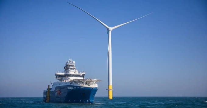 Arcadis Ost 1: Pioneering Floating Turbine Installation in the Baltic Sea