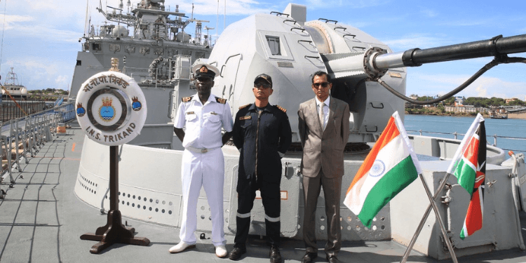 Indian Warship Arrives in Mombasa for 4-Day Operational Turnaround