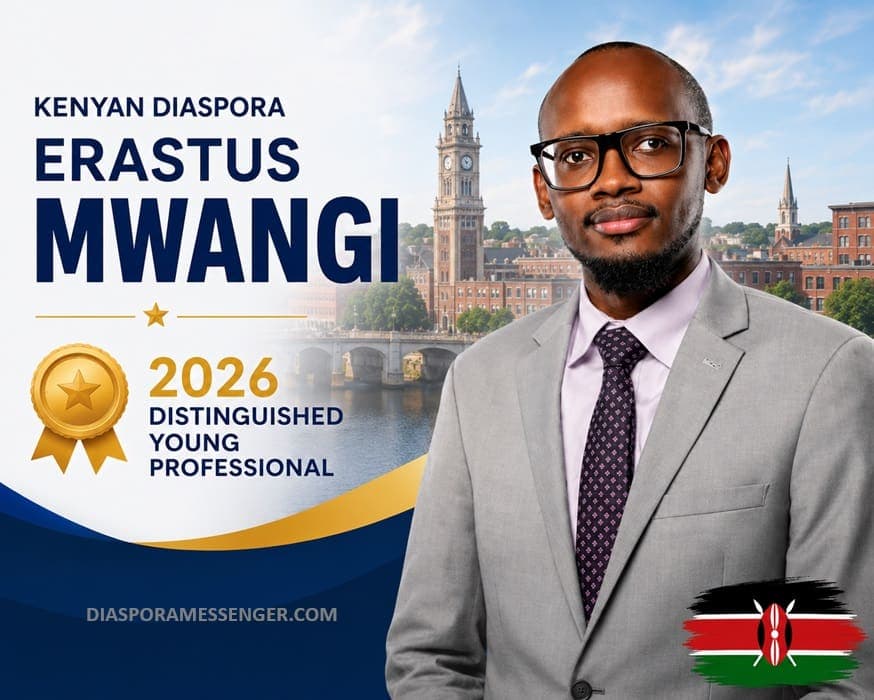 Kenyan Erastus Mwangi Named 2026 Distinguished Young Pro