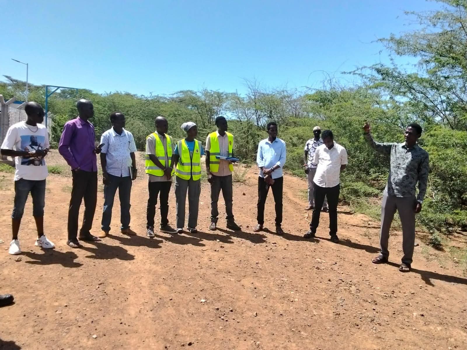 Road projects handed over for construction in Turkana West
