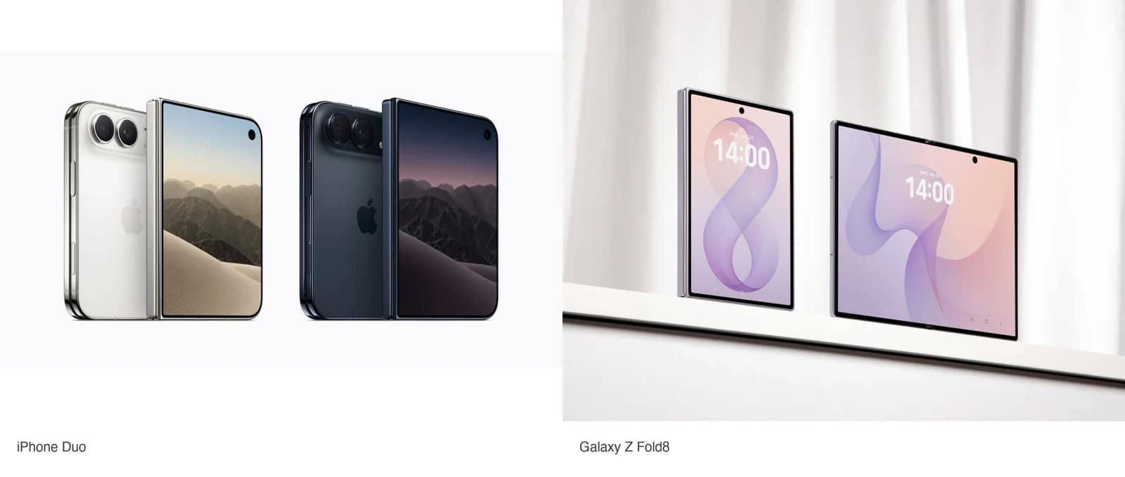 iPhone Duo vs Samsung Galaxy Z Fold8; Which one wins?