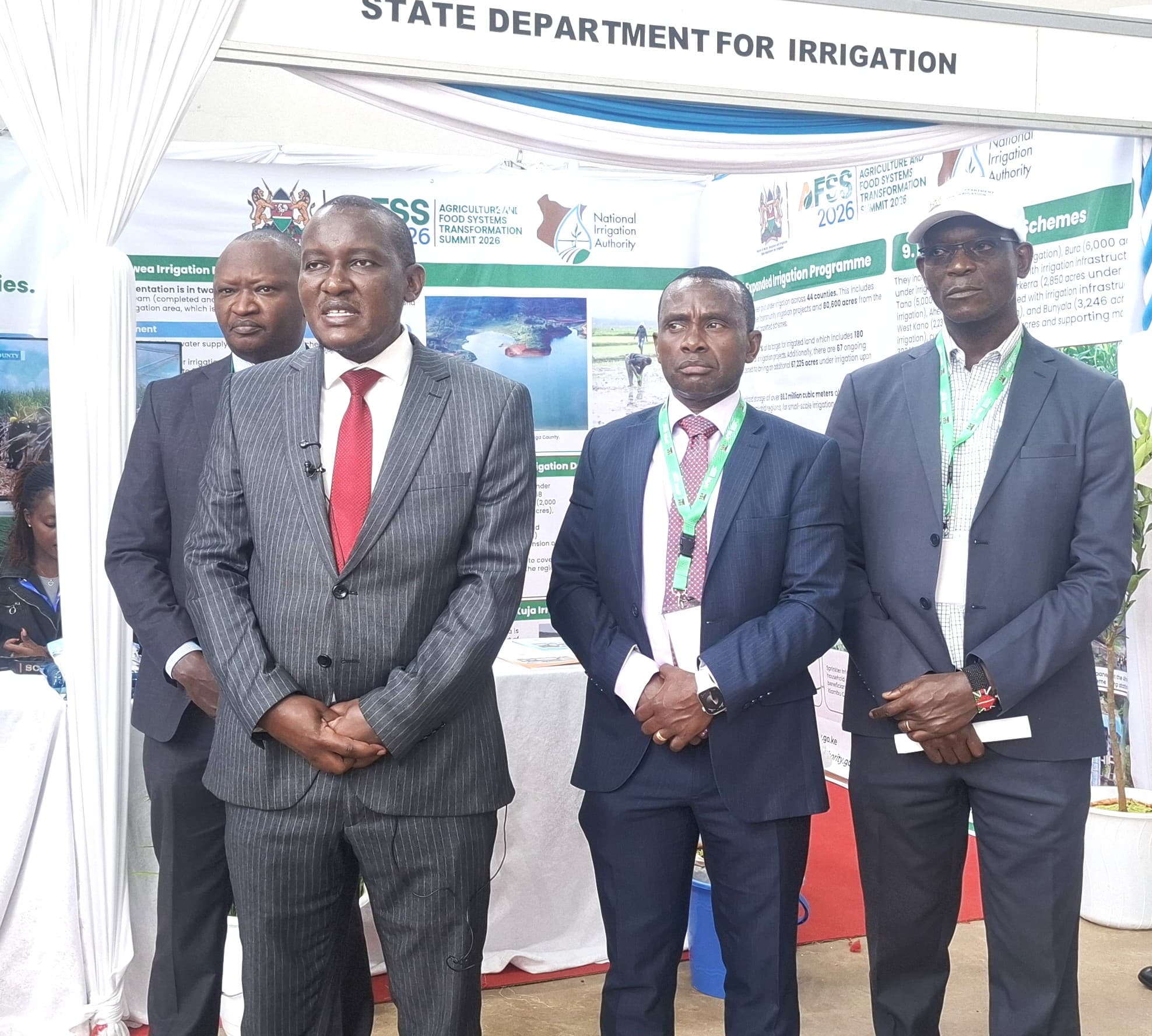 Kenya targets additional 1.5 million irrigated acres to boost food production