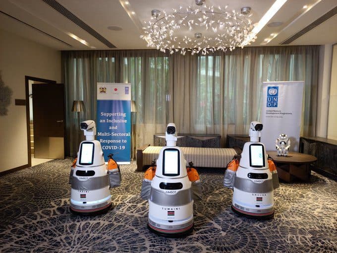 UNDP Hands Over Robots to Kenya to Aid Fight Against COVID-19