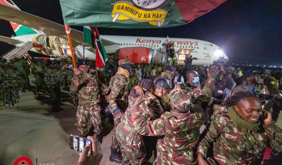 Emotional Homecoming as Kenyan Police Conclude Haiti Mission