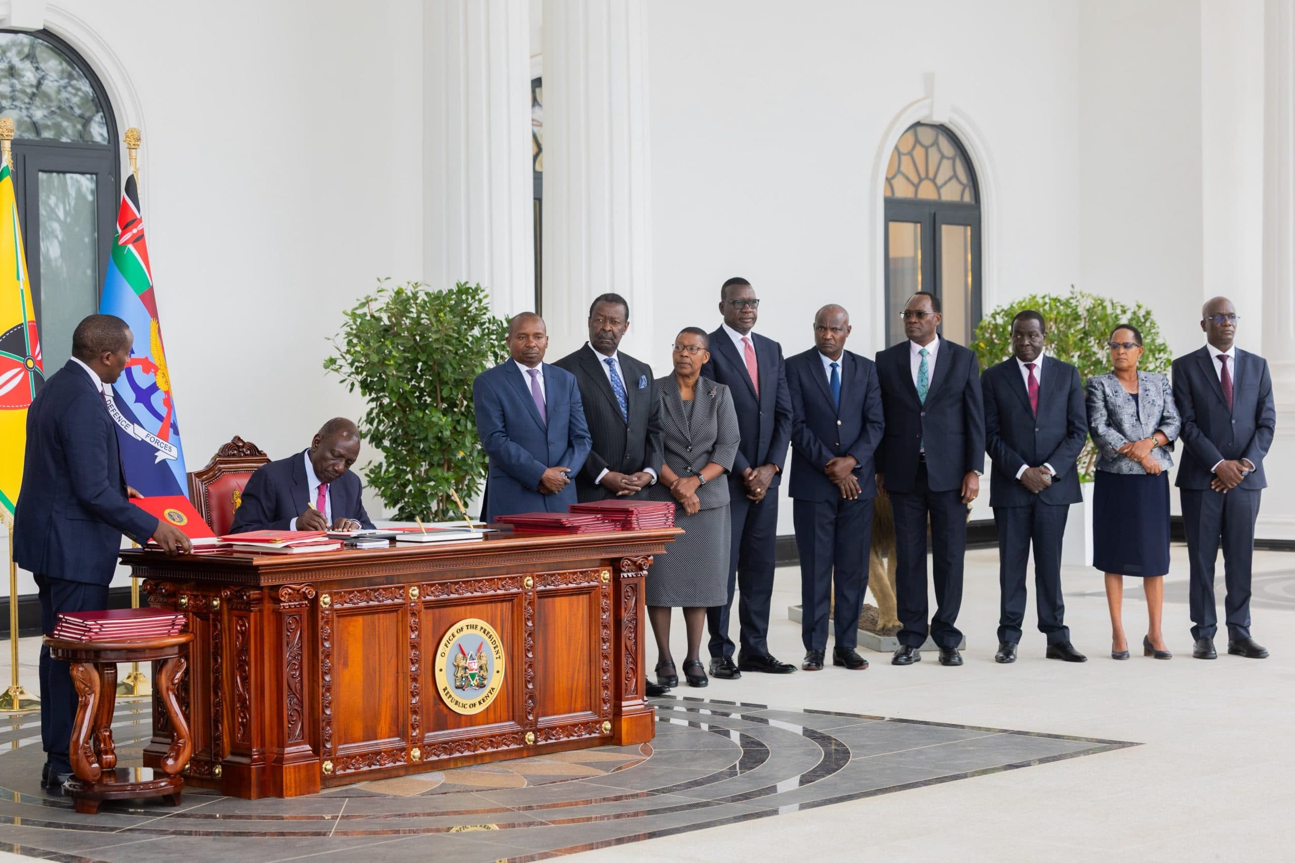 Ruto assents to four laws on public finance, aviation, population