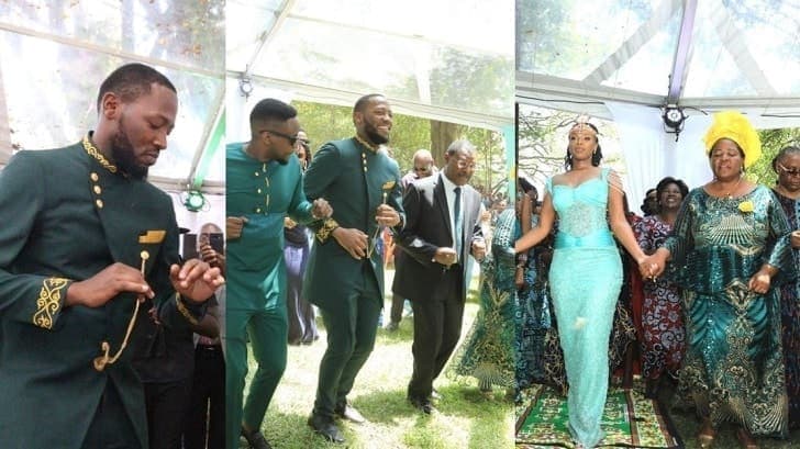 Colourful ceremony: Wetang’ula’s son weds in a traditional wedding