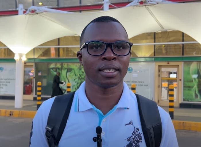 Aaron Onserio’s Departure for Bioinformatics Master’s in Delaware