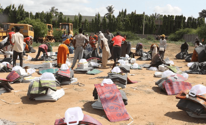 Red Cross donates nonfood items to Garissa flood victims