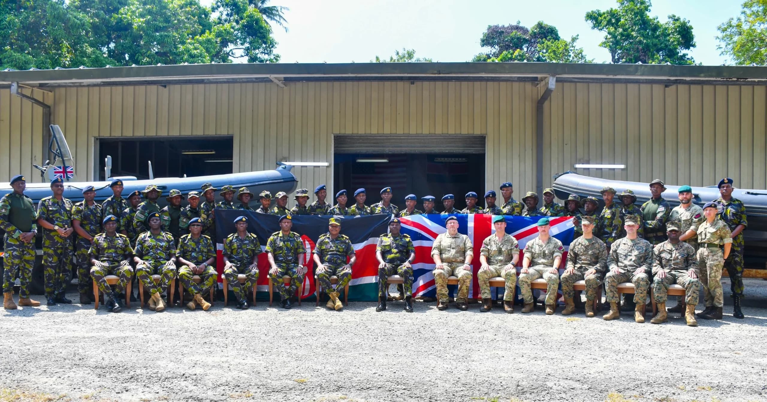 U.K. Donates High-Speed Patrol Boats to Kenya Navy in Boost to Indian Ocean Security