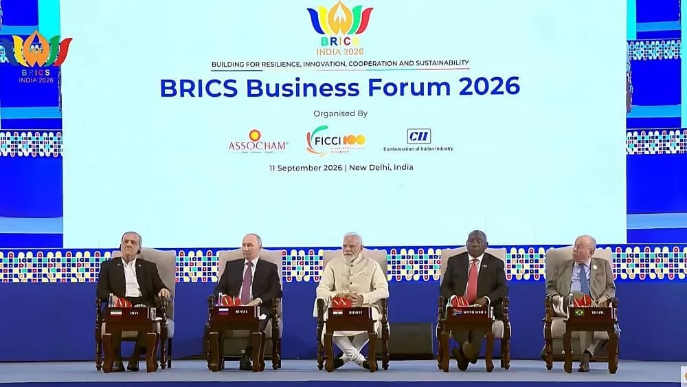 BRICS leaders discuss future of global economy