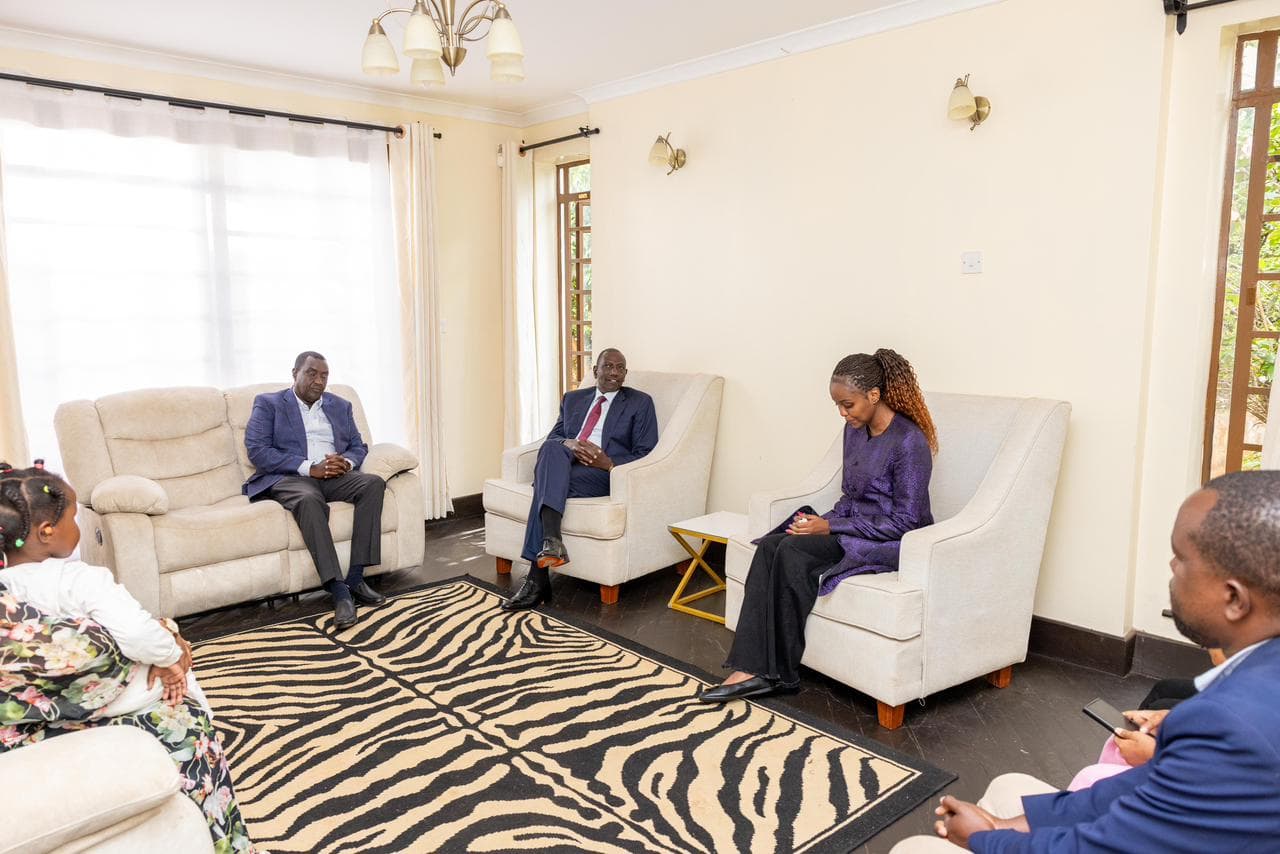 Ruto condoles with family of late Emurua Dikirr MP Johana Ng’eno
