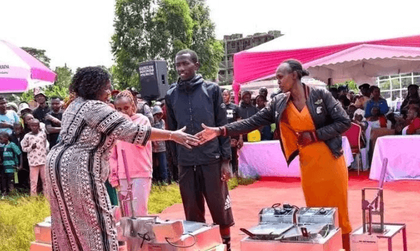 Wamuratha empowers Kiambaa youth with business tools, equipment