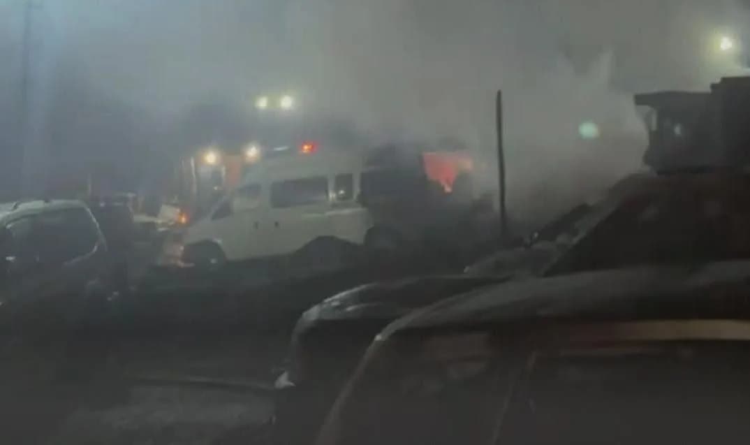 Fire Destroys Vehicles at Garage Off Ole Dume Road in Kilimani
