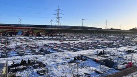UK Places Focus on Construction of Europe’s Biggest Battery Farm in Coalburn