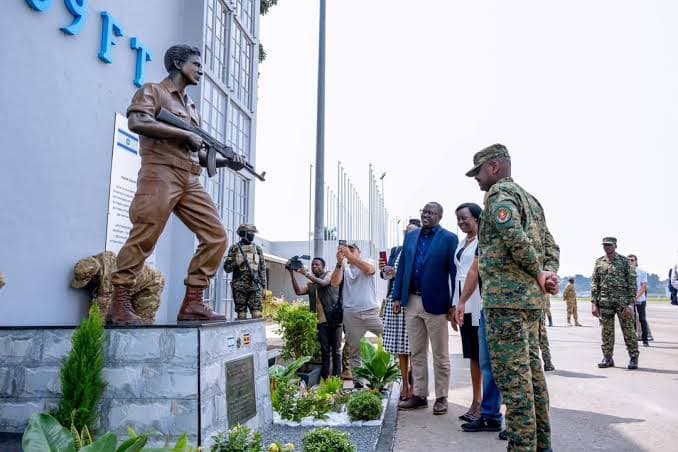 Uganda unveils statue of Israel PM’s brother who died in Entebbe rescue mission