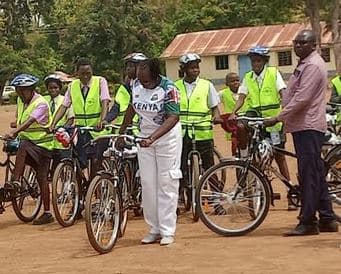 GAP Kenya distributes 87 bicycles in Nambale