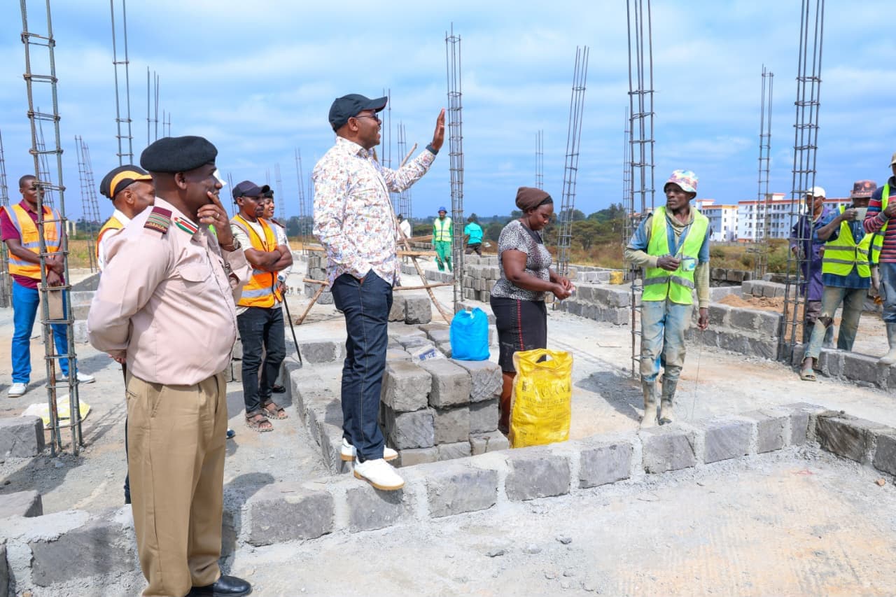 PS Mariru lauds progress of Kenneth Matiba Hospital expansion in Murang’a