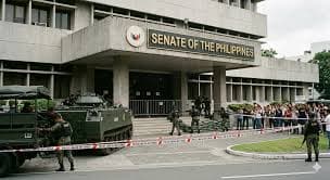 Philippine Senate in lockdown after gunshots fired