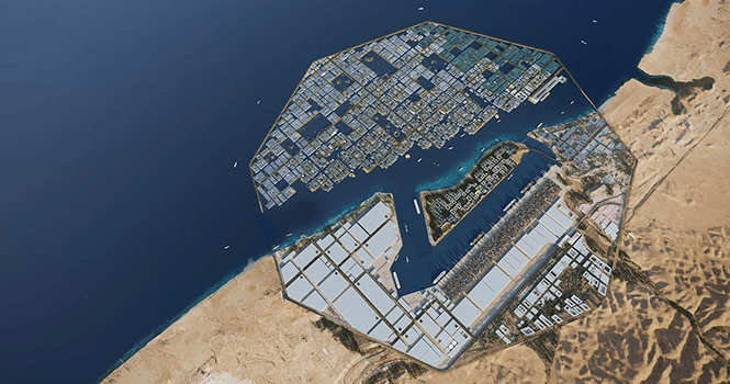 Progress on the world’s largest hydrogen plant, NEOM Saudi Arabia