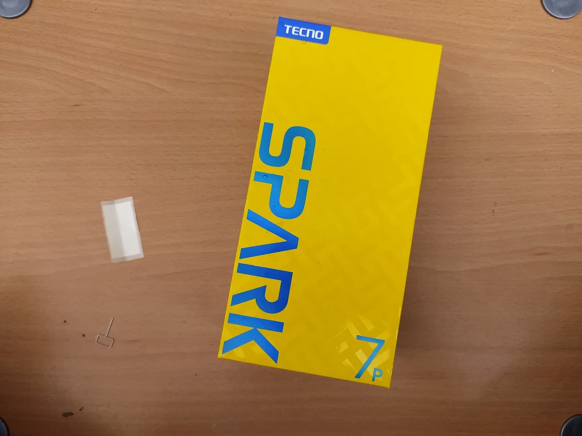 The Tecno Spark 7p Unboxing and First Impressions