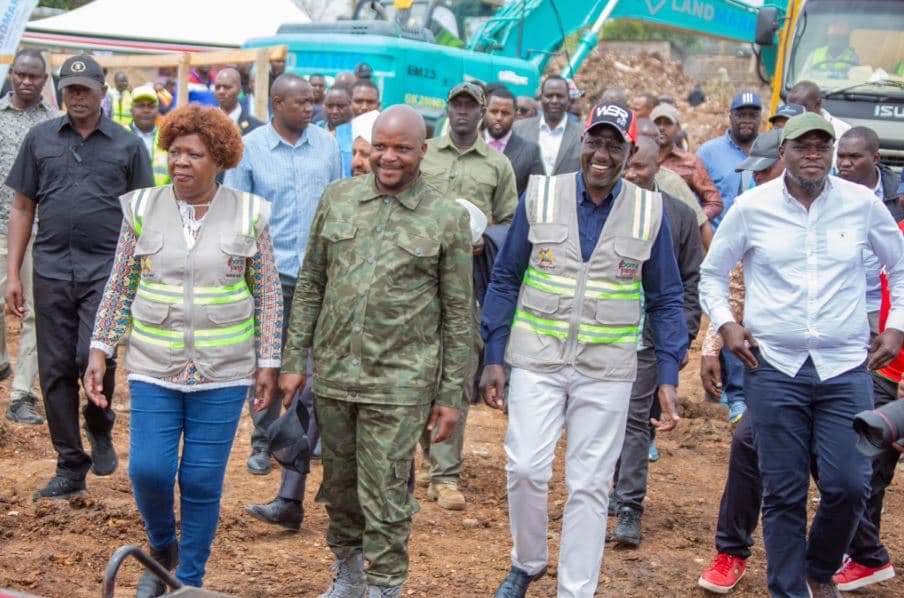 Omtatah Stops Ruto’s Housing Project in Lang’ata Over Environmental Concerns