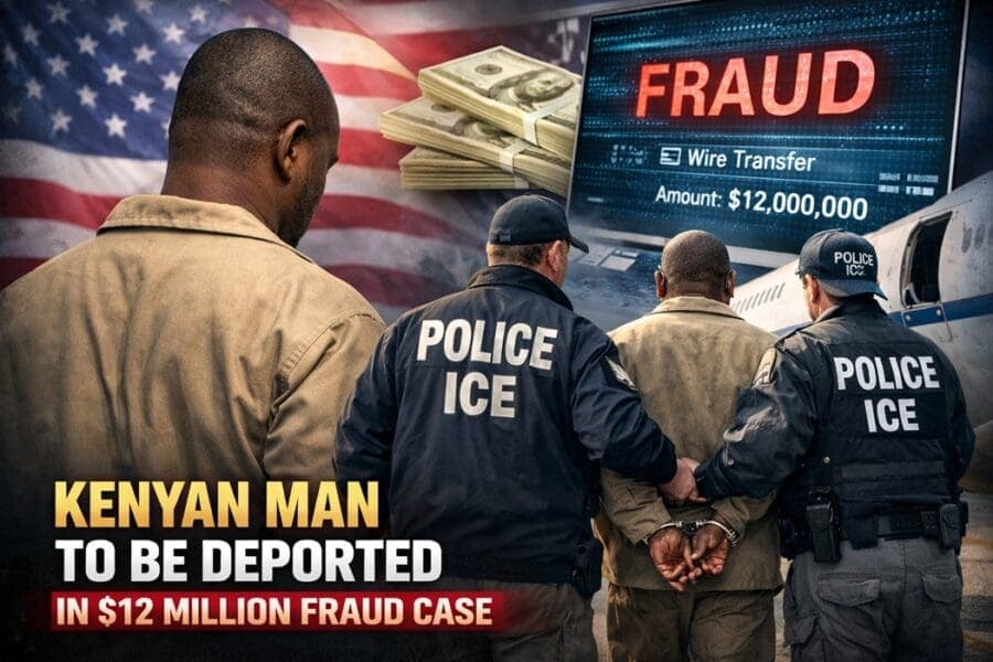 Kenyan Man in $12 Million US Wire Fraud Case Faces Deportation