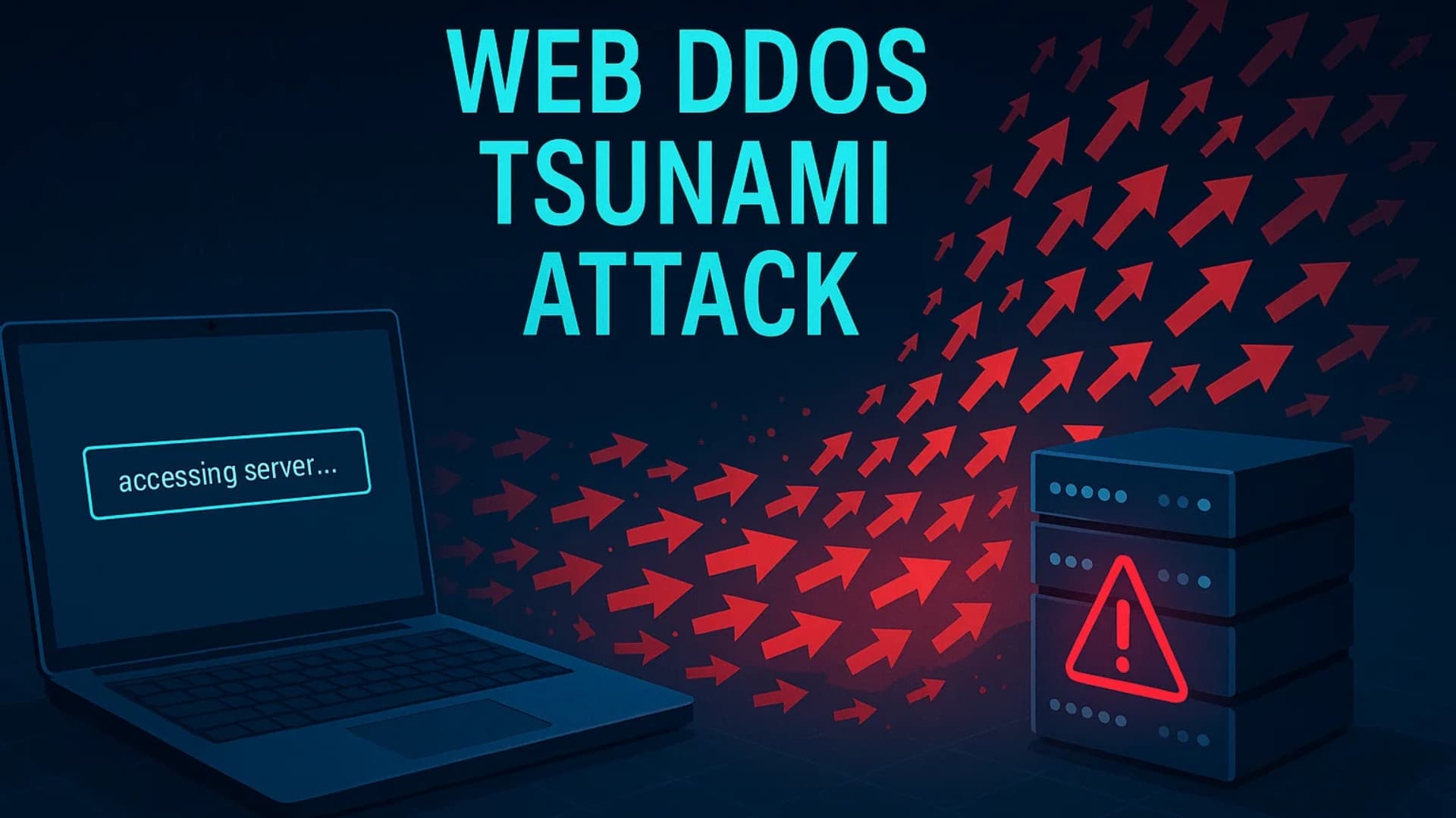 Web DDoS Tsunamis Are the Next Big Cyber Threat to Organizations