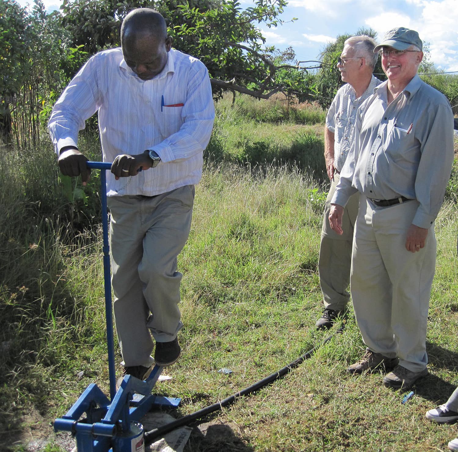 Foot powered pumps set to monetize food growing