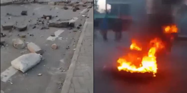 Homa Bay Roads Blocked as Tension Mounts Ahead of Linda Mwananchi Rally