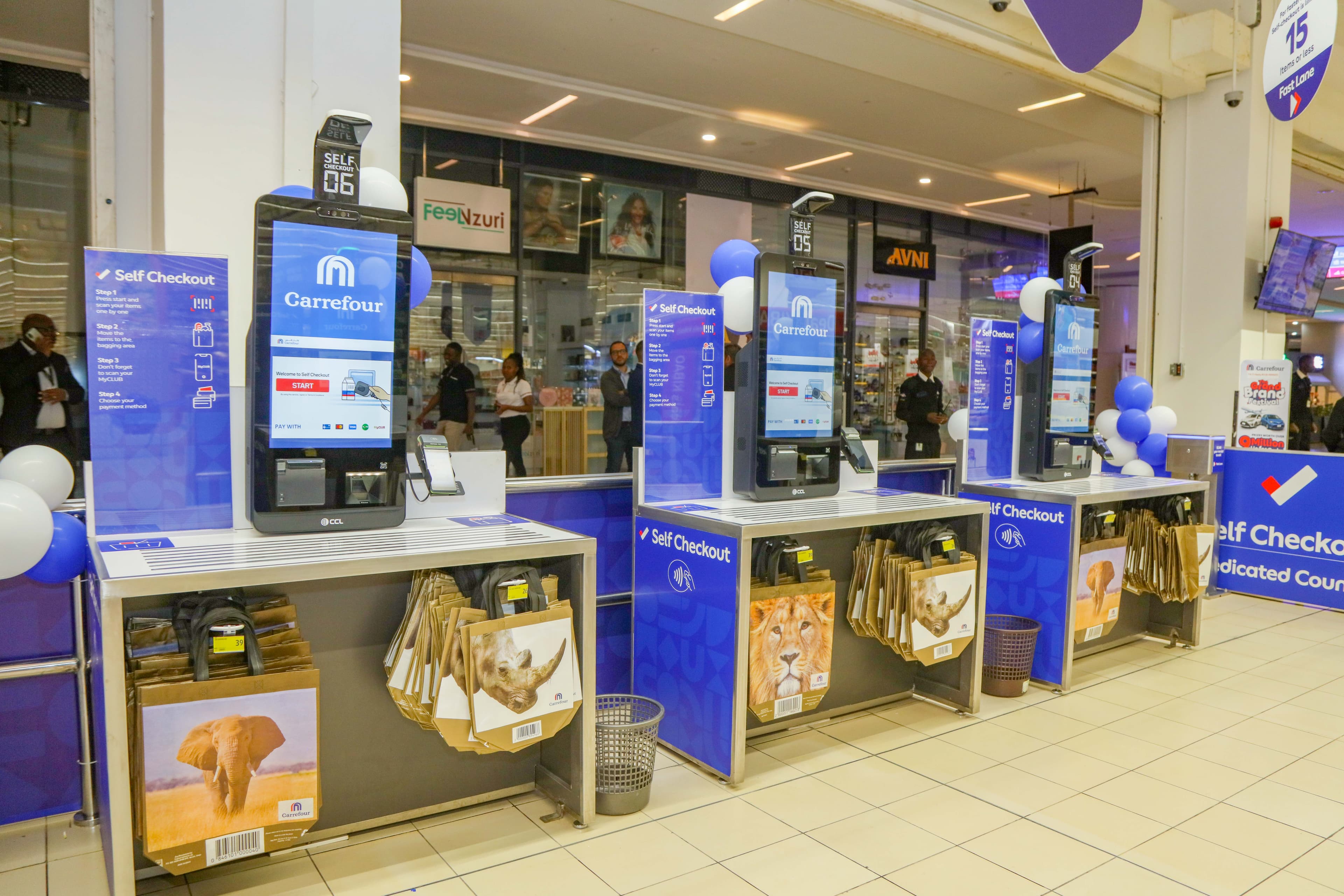 Carrefour launches self-checkout at Two Rivers Mall outlet